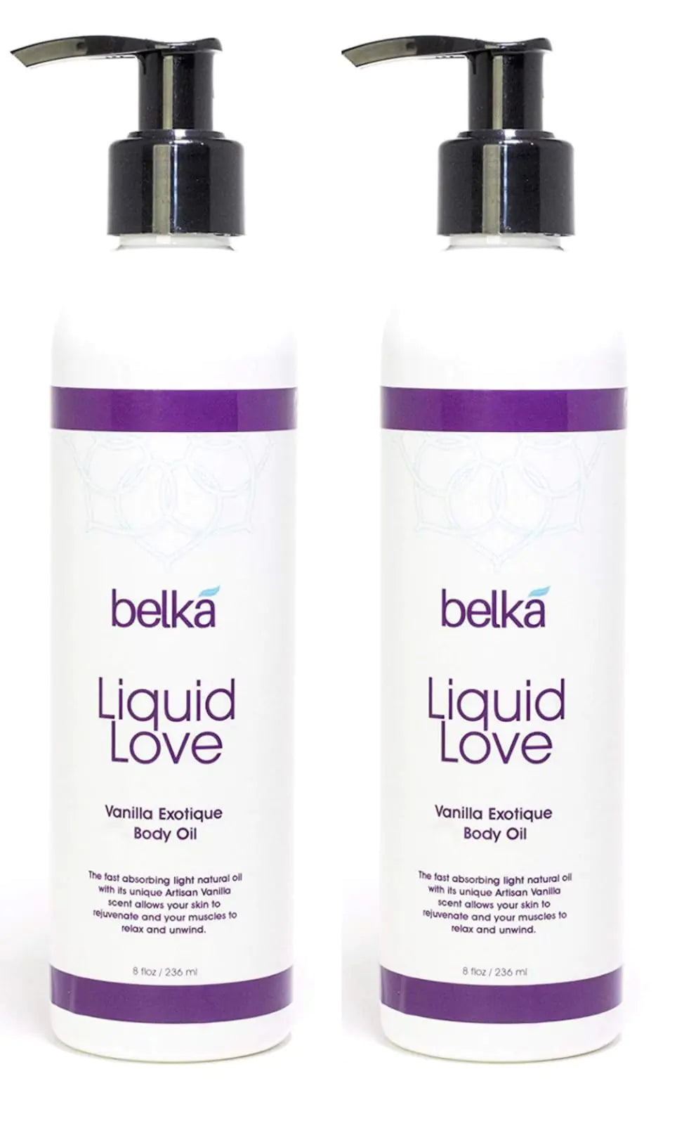 Liquid Love Vanilla Exotique Body Oil for Relaxing Massage Therapy and Sensual Couples Massages - Made in The USA 100% Vegan with Luscious Virgin Oils Grape Seed Coconut Vitamin E 8 floz