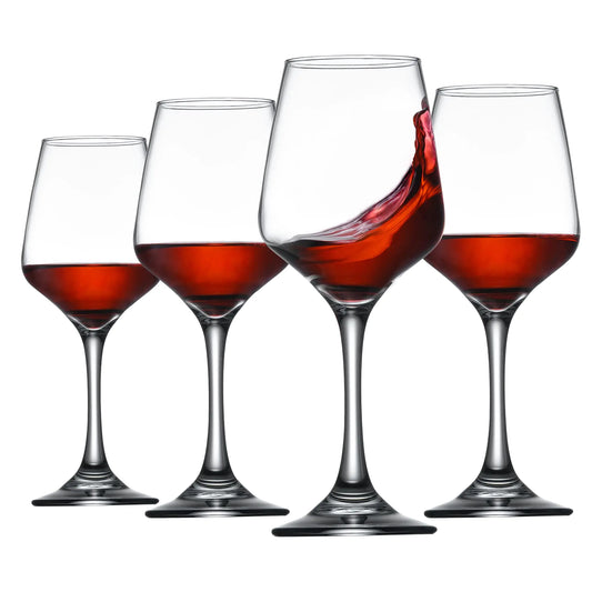 Ziixon Elegant Red Wine Glass Set - 13 Oz, Set of 4