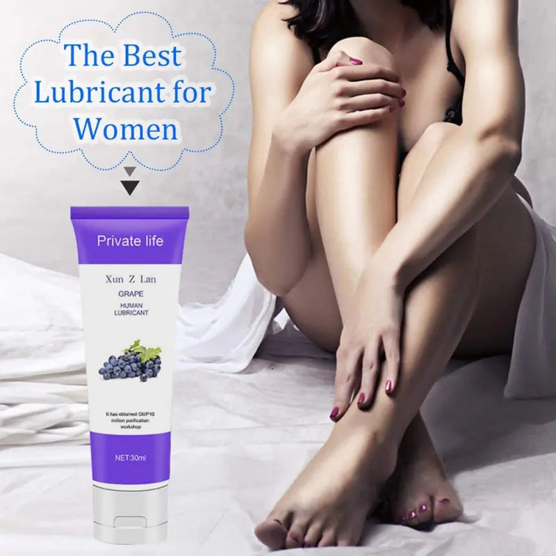 Fruit-Flavored Water-Soluble Lubricant for Adults