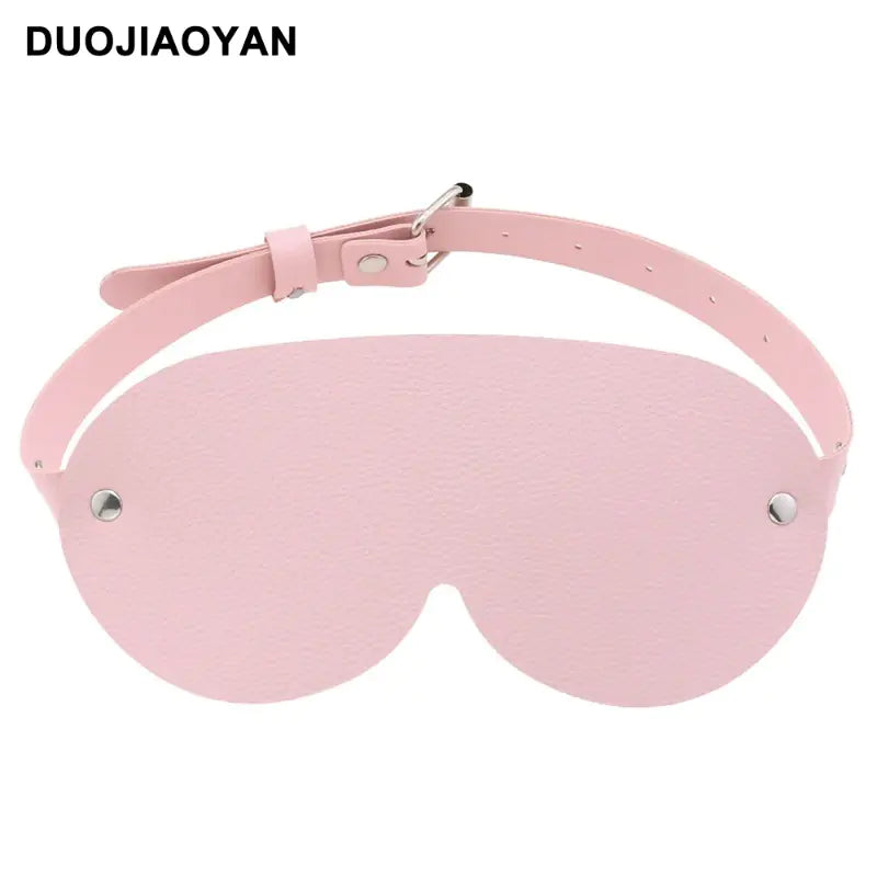 Leather Eye Mask for Cosplay and Role Play Accessories