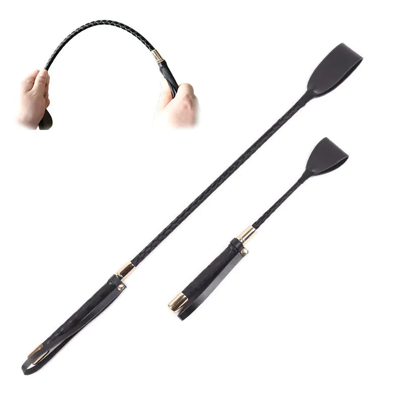 Leather Whip for Role Play and Parties