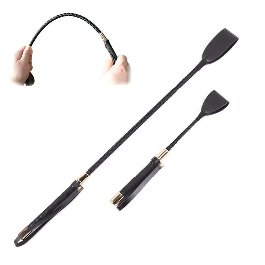 Leather Whip for Role Play and Parties