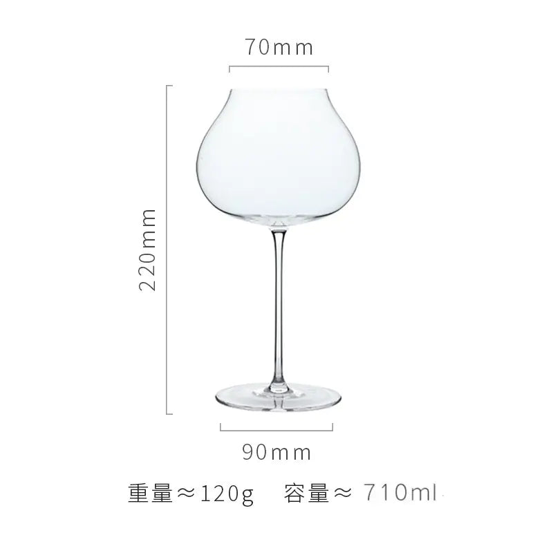 Elegant Crystal Wine Glasses