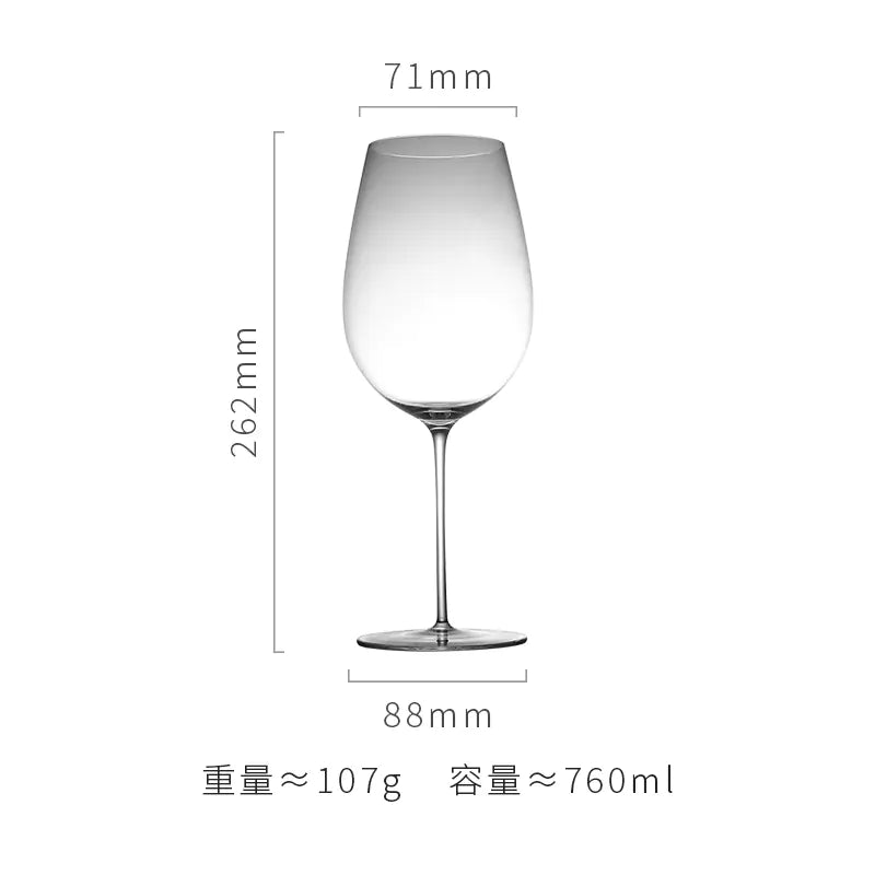Elegant Crystal Wine Glasses