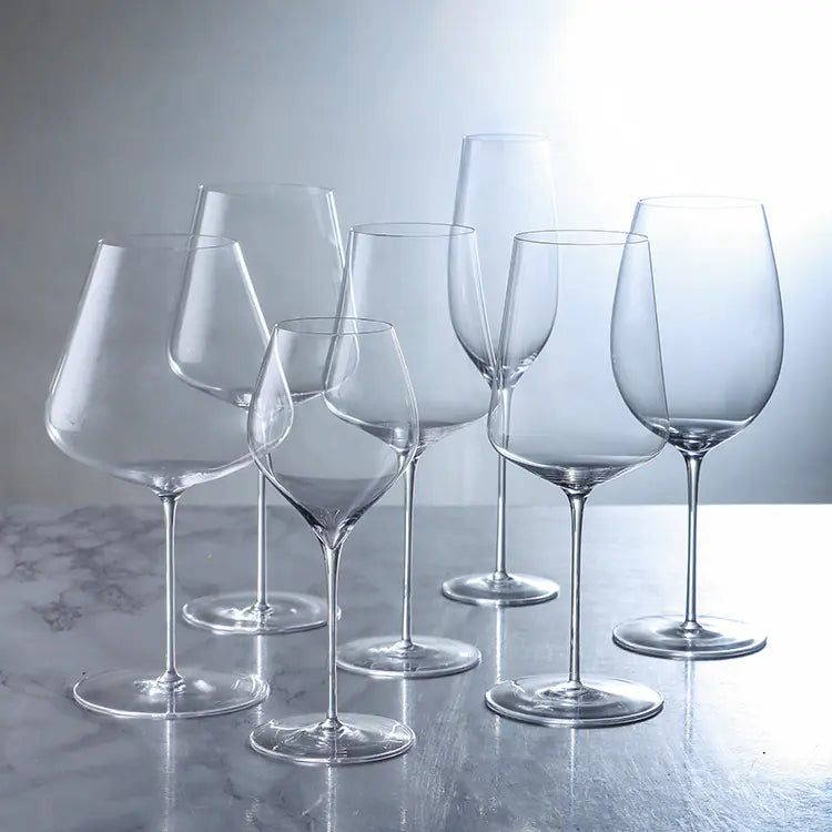 Elegant Crystal Wine Glasses