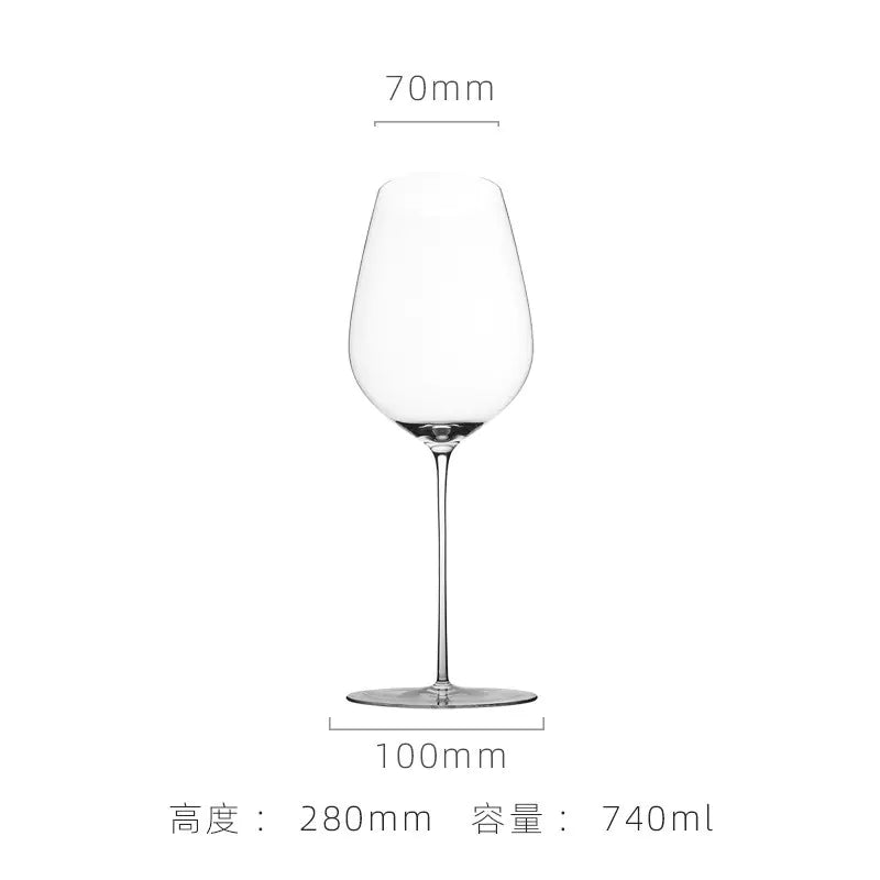 Elegant Crystal Wine Glasses