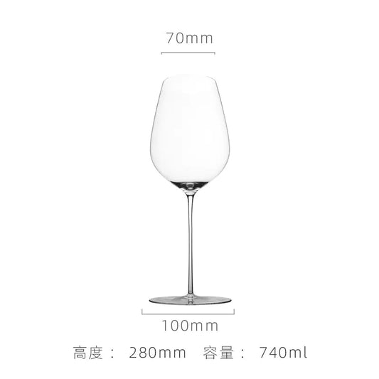 Elegant Crystal Wine Glasses